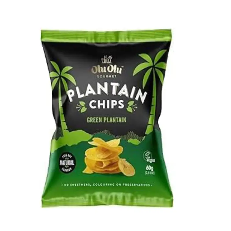Olu Olu Gourmet I Plantain Chips I Green Plantain I 60G (1)
