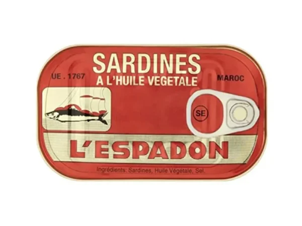 Lespandon Sardines 125g In Veg Oil